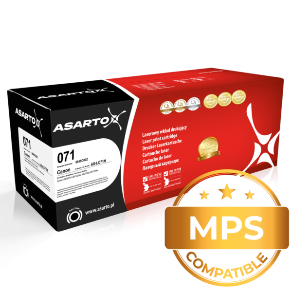Toner Asarto do Canon 071 | 5645C002 | 1200 str. | black