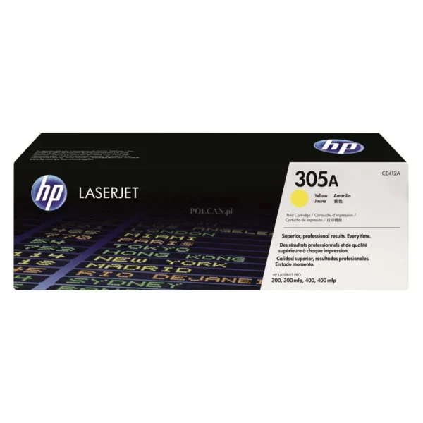 HP Toner nr 305A CE412A Yellow 2.6K