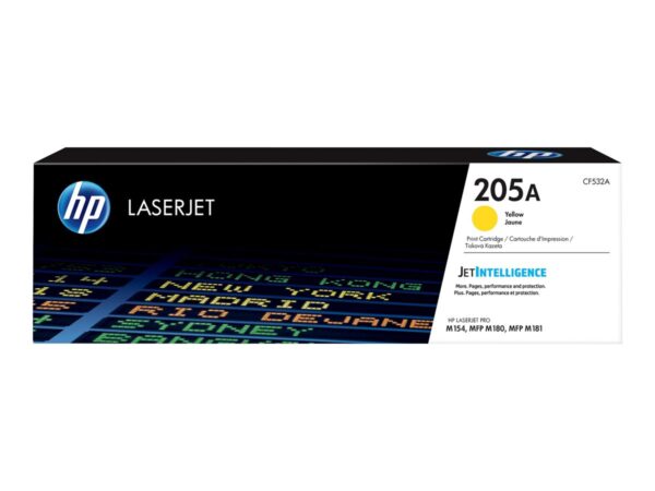 HP Toner nr 205A CF532A Yellow 900 str