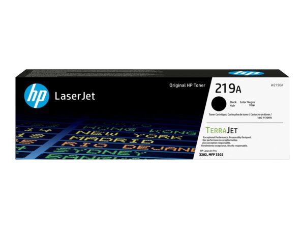 HP Toner nr 219A W2190A Black 1.3K