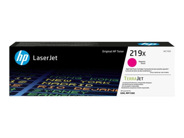 HP Toner nr 219X W2193X Magenta 2.5K