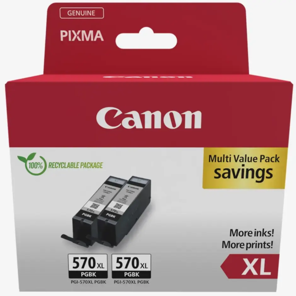 Canon Tusz PGI-570BK XL  Black  22ml