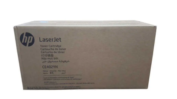 HP Toner nr 507YH CE402YH Yellow 7.8K