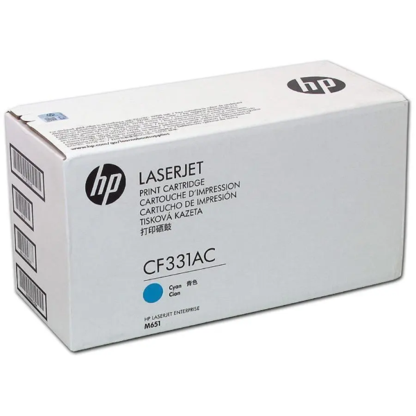 HP Toner nr 654AC CF331AC Cyan 15K