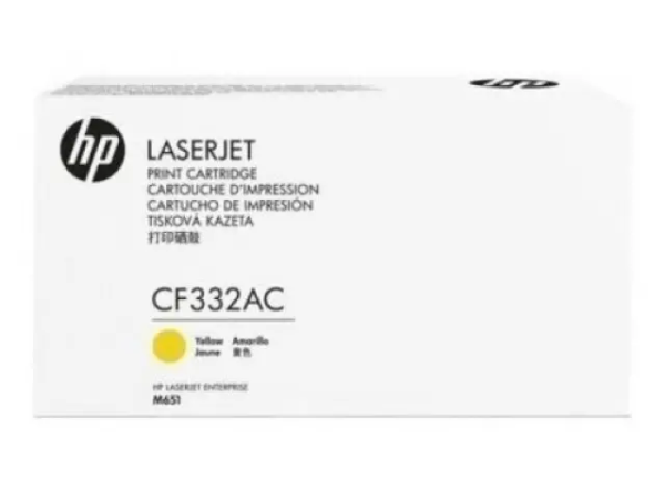HP Toner nr 654AC CF332AC Yellow 15K