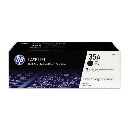 HP Toner nr 35AD CB435AD Black 2 x 1,5K