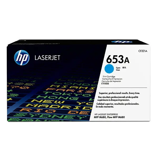 HP Toner nr 653A CF321A Cyan 16,5K