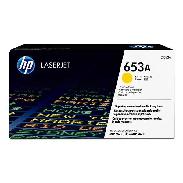 HP Toner nr 653A CF322A Yellow 16,5K