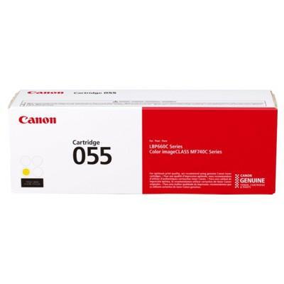Canon Toner 055Y Yellow 2.1K