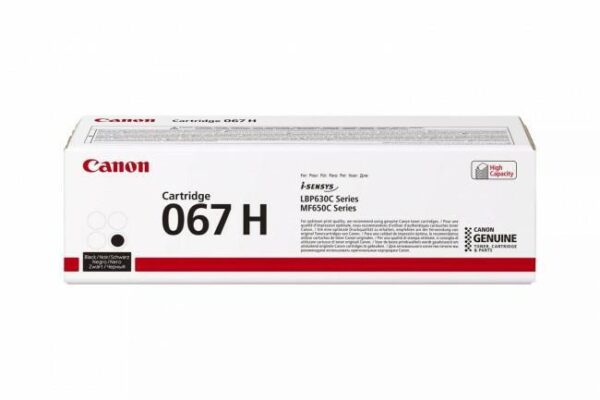 Canon Toner 067 HBK Black 3.1K XL
