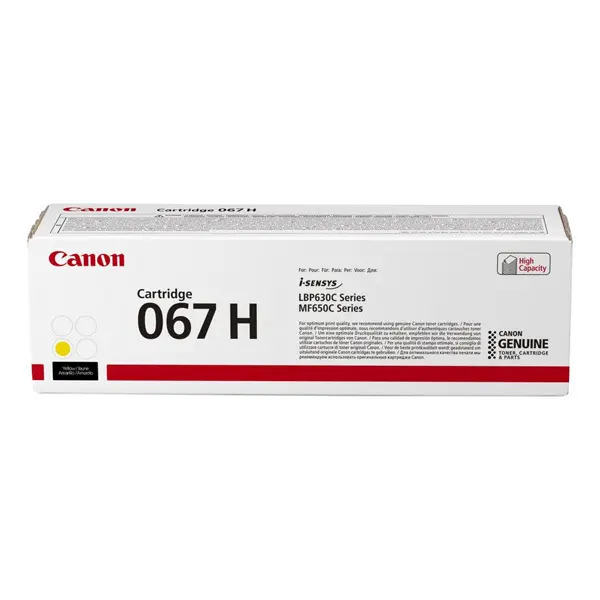 Canon Toner 067 HY Yellow 2.35K XL