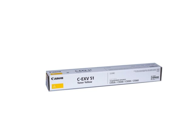 Canon Toner C-EXV51HC Yellow 60K