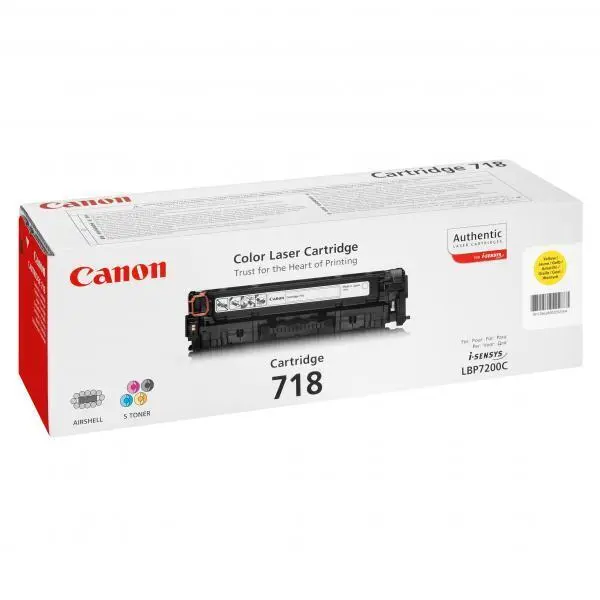 Canon Toner CRG 718 Yellow Korporacja 2.9K