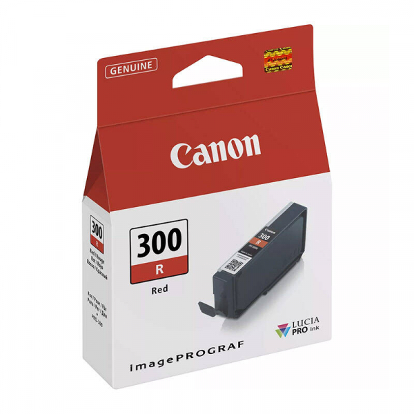 Canon Tusz PFI300R 14.4ml Red