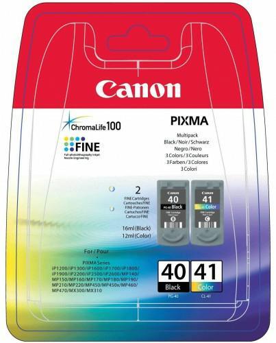Canon Tusz PG-40+CL41 Twin Pack Black - 16 ml. 355s. Color - 12 ml. 308s