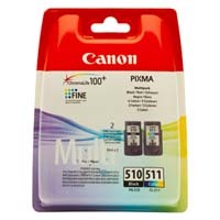 Canon Tusz PG-510/CL511 Black/Kolor Black - 220s. 9 ml. Color - 244s. 9 ml