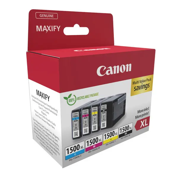 Canon Tusz PGI-1500XL BK/C/M/Y Multipack