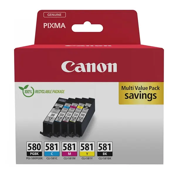 Canon Tusz PGI-580/CLI-581 PGBK/C/M/Y/BK