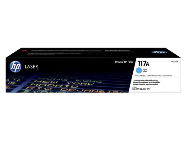 HP Toner nr 117A W2071A Cyan  700str