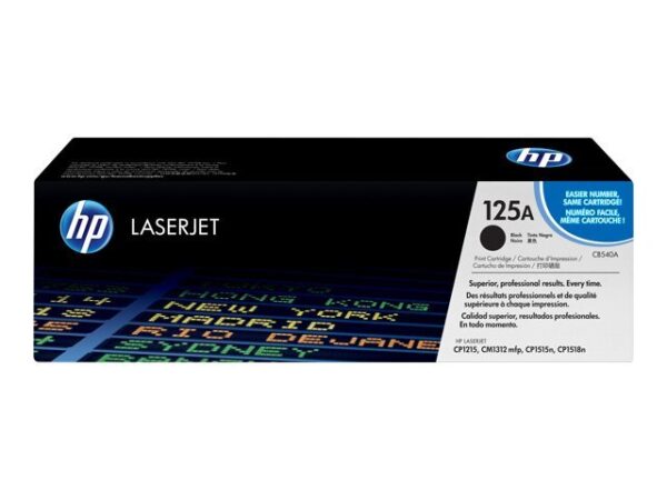 HP Toner nr 125A CB540A Black 2.2K