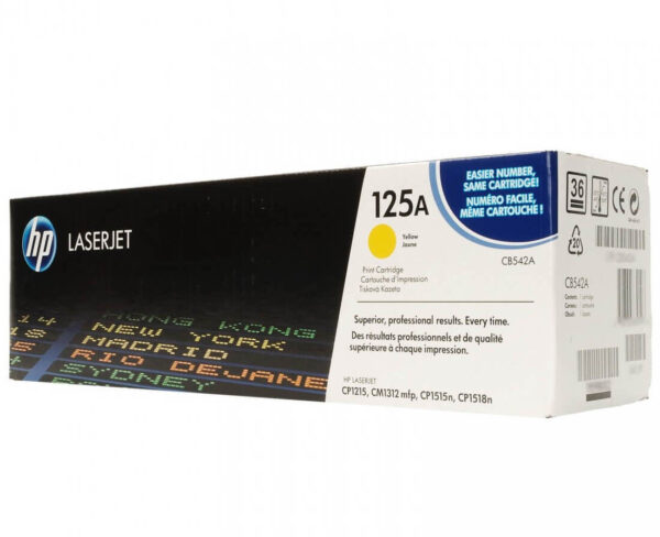 HP Toner nr 125A CB542A Yellow 1.4K