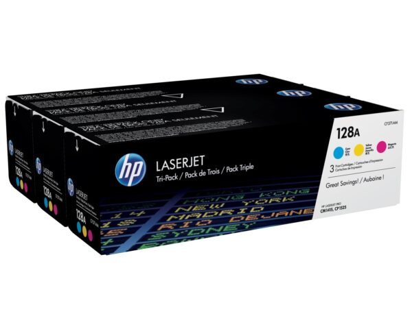 HP Toner nr 128A CF371AM 3pack CMY CE321.322.323