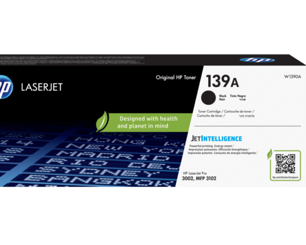 HP Toner nr 139A W1390A  Black 1.5K