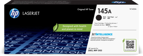 HP Toner nr 145A W1450A Black 1.7k