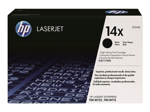 HP Toner nr 14X CF214X Black 17.5K