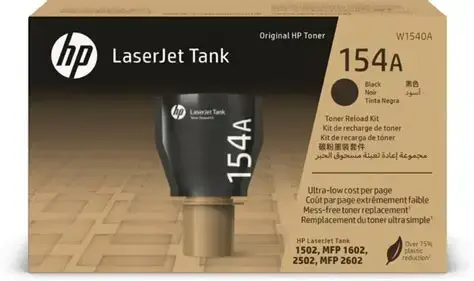 HP Toner nr 154A W1540A Black 2.5K
