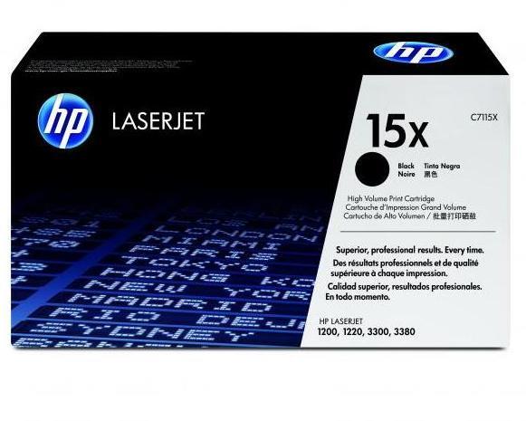 HP Toner nr 15X C7115X Black 3.5K