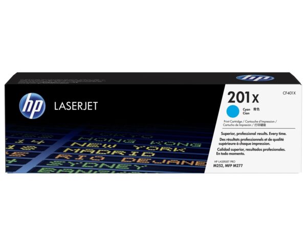 HP Toner nr 201X CF401X Cyan 2.3K