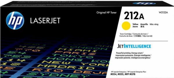 HP Toner nr 212A W2122A Yellow 4.5K