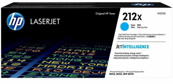 HP Toner nr 212X W2121X Cyan 10K