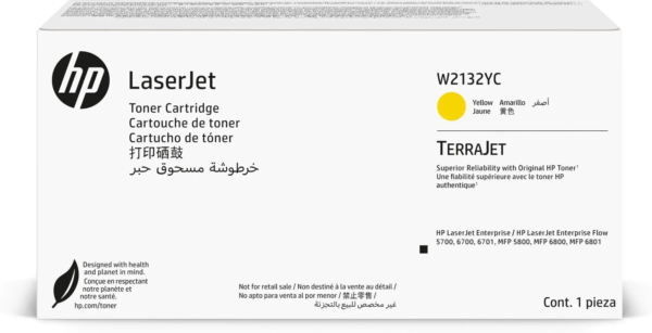HP Toner nr 213Y W2132YC Yellow 12K