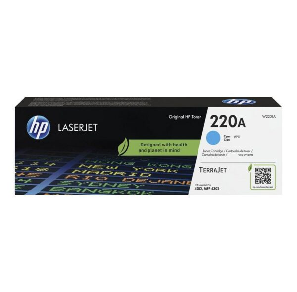 HP Toner nr 220A W2201A  Cyan 1.8K