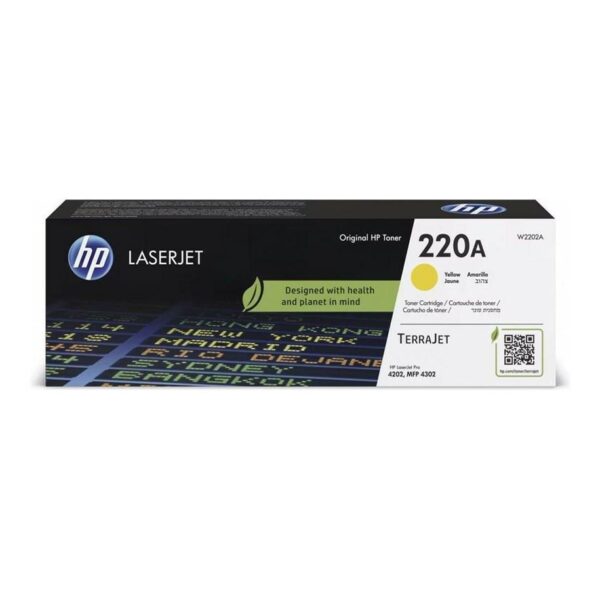 HP Toner nr 220A W2202A  Yellow 1.8K
