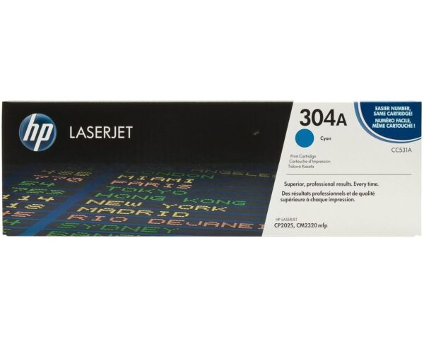 HP Toner nr 304A CC531A Cyan 2.8K