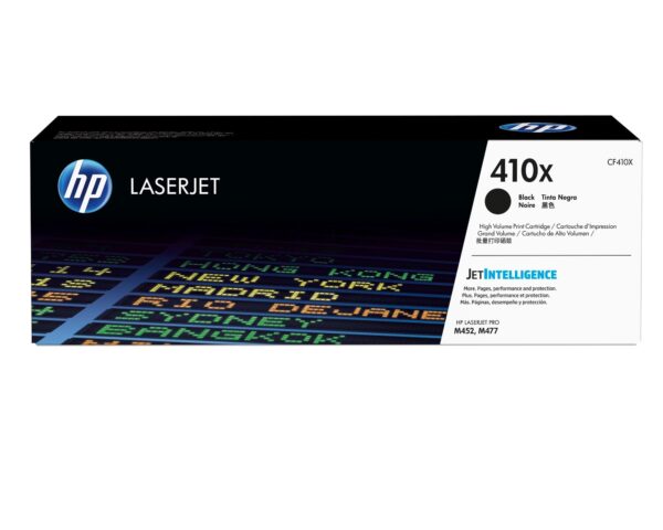 HP Toner nr 410X CF410X Black 6.5K