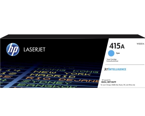 HP Toner nr 415A W2031A Cyan 2.1K