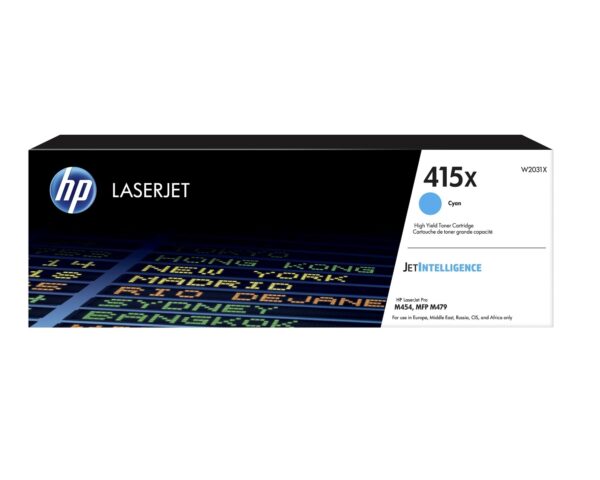 HP Toner nr 415X W2031X Cyan 6K