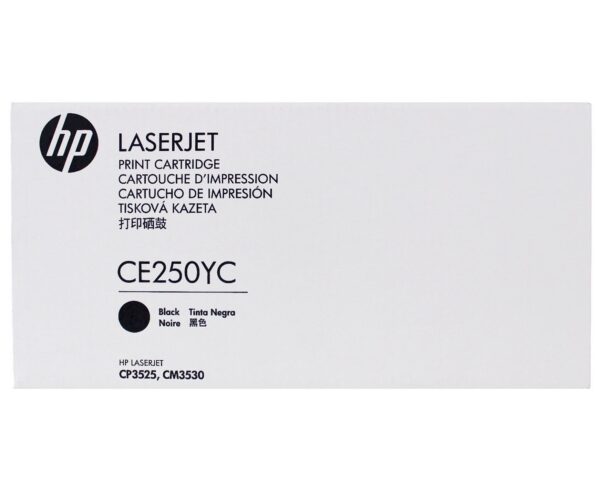 HP Toner nr 504YC CE250YC Black 12K