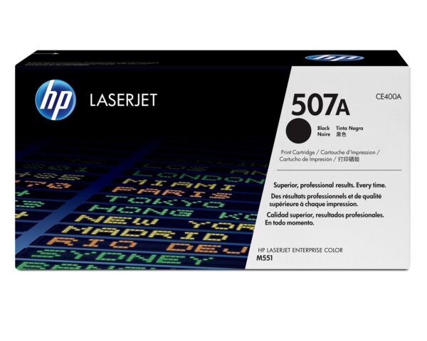 HP Toner nr 507A CE400A Black 5.5K