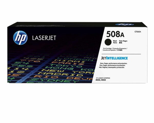 HP Toner nr 508A CF360A Black 6K