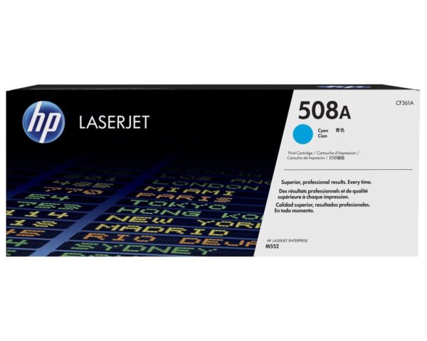 HP Toner nr 508A CF361A Cyan 5K