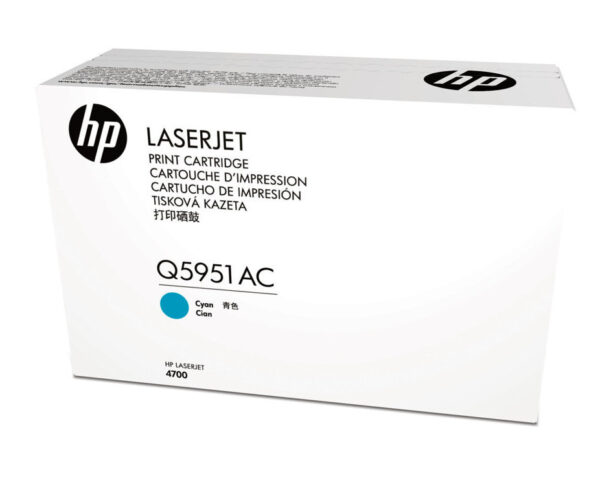 HP Toner nr 643AC Q5951AC Cyan 10K