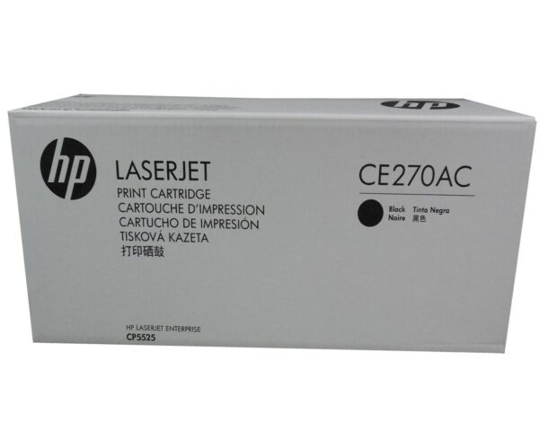 HP Toner nr 650AC CE270AC Black 13.5K