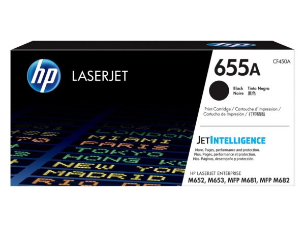HP Toner nr 655A CF450A Black 12.5K
