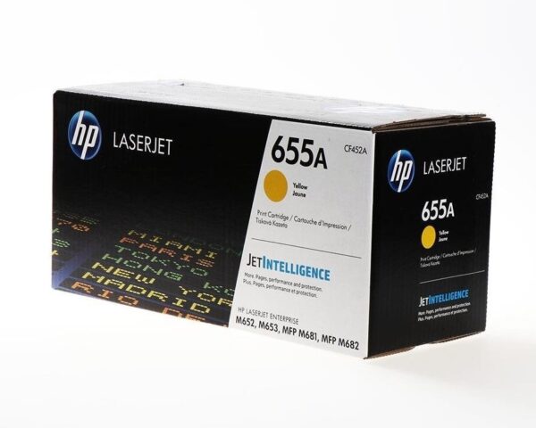 HP Toner nr 655A CF452A Yellow 10.5K