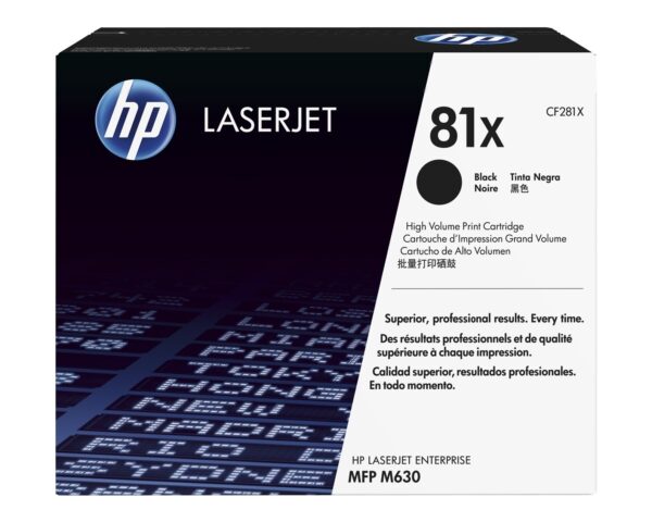 HP Toner nr 81X CF281X Black 25K